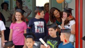 Viterbo - La festa finale dei ragazzi del VA e del VB della Volta 