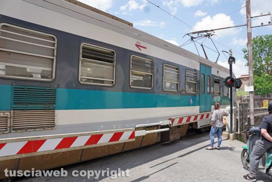 Un treno della Roma Nord
