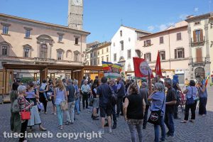 Viterbo - Il presidio Arci "Aprite i porti"