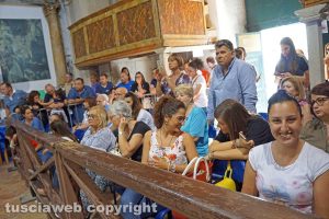 Viterbo - Le prove di portata per i facchini