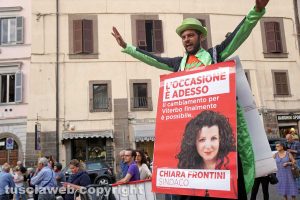 Viterbo - La chiusura della campagna elettorale di Chiara Frontini