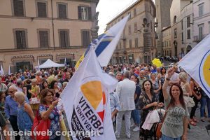 Viterbo - La chiusura della campagna elettorale di Chiara Frontini