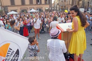 Viterbo - La chiusura della campagna elettorale di Chiara Frontini