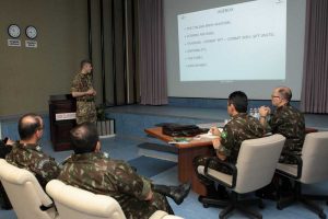 Una delegazione dell'esercito brasiliano a Viterbo
