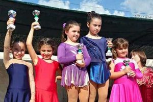 Sport - Pattinaggio artistico - La Libertas Pilastro al saggio delle Stelle nascenti