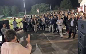 Filippo Rossi all'evento al kartodromo