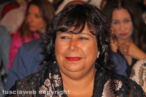 La ministra della cultura egiziana Ines Abdel-Dayem