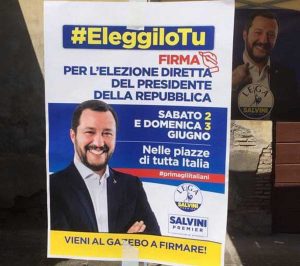 Raccolta firme ad Acquapendente "Eleggilo tu"