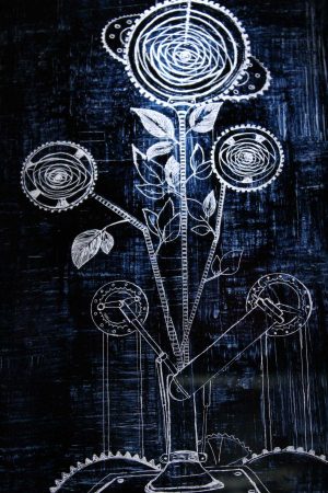 Un'opera del laboratorio "La Fornace"&nbsp;
