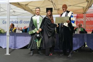 Viterbo - Unitus - La consegna dei diplomi di laurea