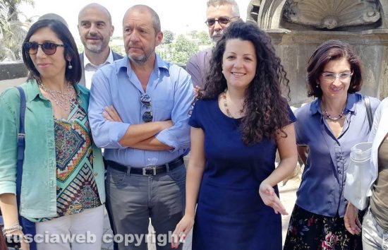 Chiara Frontini con Silvio Franco