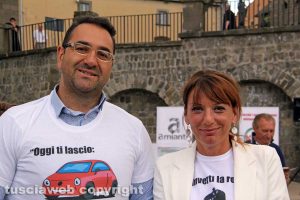 Viterbo - Daniele Peroni e Daniela Donetti