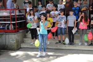 Viterbo - La festa finale dei ragazzi del VA e del VB della Volta 