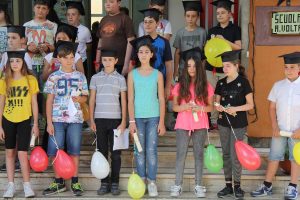Viterbo - La festa finale dei ragazzi del VA e del VB della Volta 