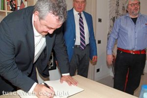 Viterbo - Paolo Barelli firma il diario di bordo della redazione