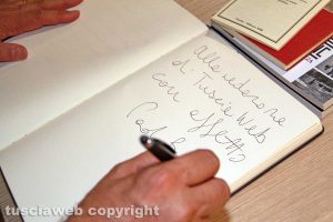 Viterbo - Paolo Barelli firma il diario di bordo della redazione