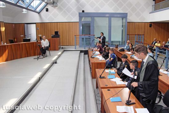 Tribunale - Il processo simulato per bullismo e cyberbullismo del liceo Ruffini