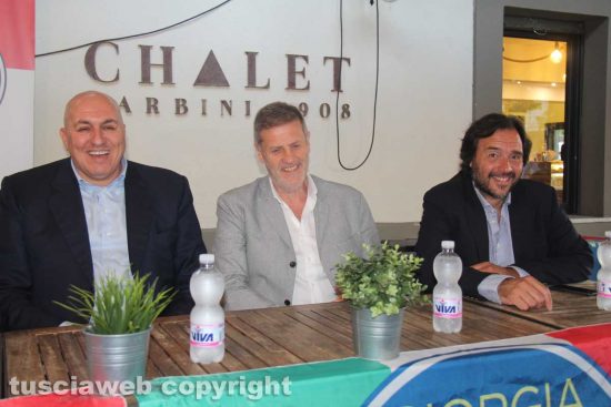 Guido Crosetto e Claudio Ubertini e Giuseppe Talucci Peruzzi