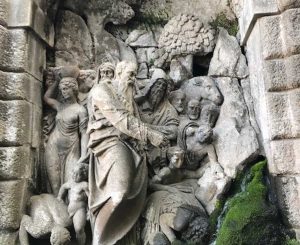 Soriano - Banda del racconto ai giardini pensili di palazzo Chigi-Albani