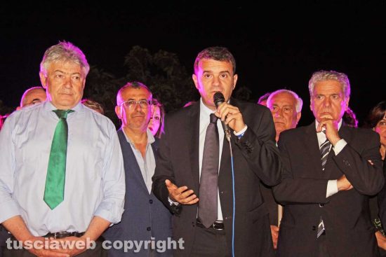 Umberto Fusco, Gian Marco Centinaio e Giovanni Arena