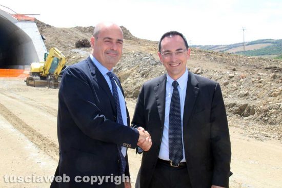 Nicola Zingaretti e Giovanni Vittorio Armani