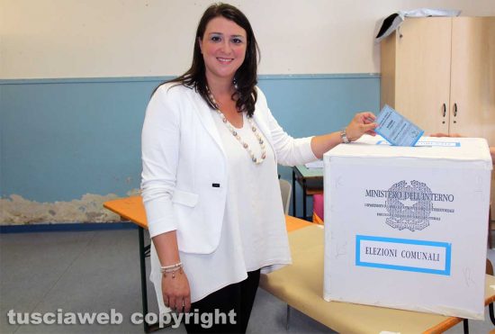 Viterbo - Elezioni - Il voto di Luisa Ciambella