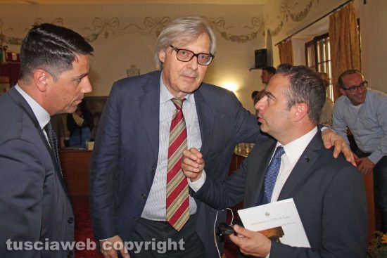 Felice Casini, Vittorio Sgarbi e Pietro Nocchi