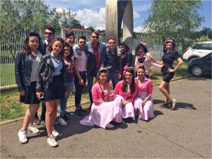 Capranica - I ragazzi che hanno partecipato alla sfilata