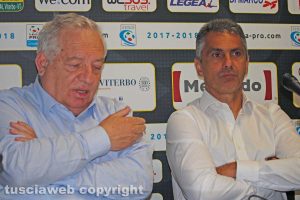 Sport - Calcio - Viterbese - Piero Camilli e Giovanni Lopez