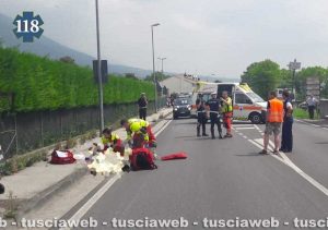 Semonzo del Grappa - Incidente con la moto - Muore il bancario viterbese Mauro Mariani