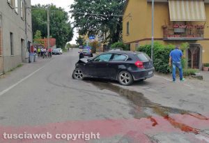 Montefiascone - Incidente in via Asinello