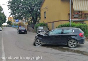 Montefiascone - Incidente in via Asinello