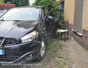 Montefiascone - Incidente in via Asinello