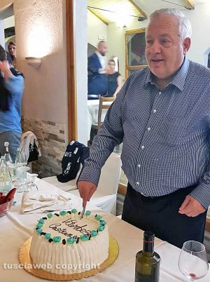 Calcio - Viterbese - La cena a Bagnaia - Piero Camilli