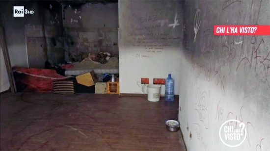 Roma - La casa dove è stato trovato il corpo di Amalia Voican