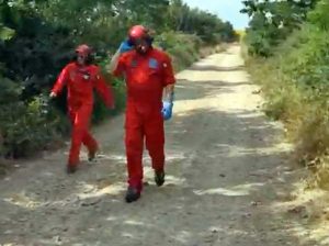 Monte Romano - Il Cnsas recupera un ciclista