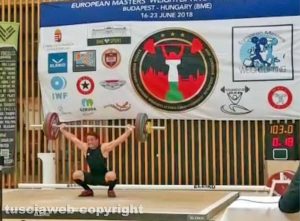 Viterbo presente agli europei 2018di Weightlifting a Budapest