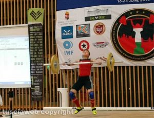 Viterbo presente agli europei 2018di Weightlifting a Budapest