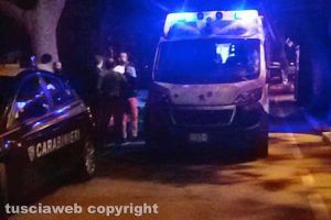 Bolsena - Lite tra due ragazzi sul lungolago