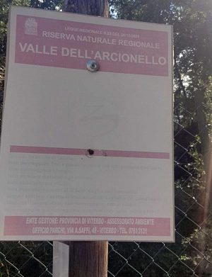Il parco dell'Arcionello