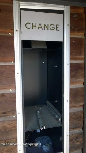 Il cambiamonete al parcheggio di Molegnano
