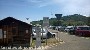Il parcheggio di Molegnano a Orte