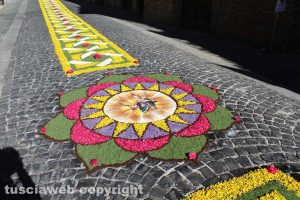 Canepina - La processione in onore di Santa Corona 