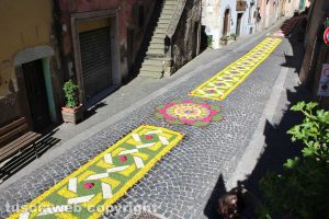 Canepina - La processione in onore di Santa Corona 