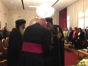 Il Cairo - Fumagalli incontra papa Tawrodos II