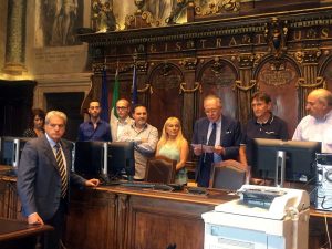 La proclamazione di Giovanni Arena sindaco