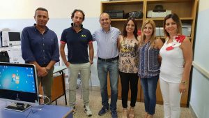 Montalto di Castro - La consegna dei diplomi per il corso di informatica