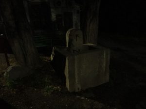 Viterbo - La piazza di Tobia al buio