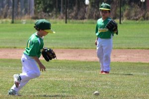 Sport - Baseball - Due piccoli atleti del Montefiascone