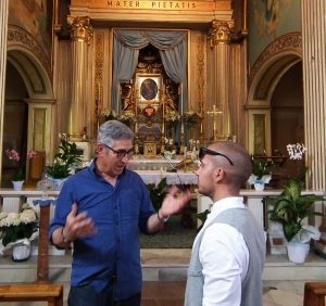 La visita al santuario della Madonna della pietà